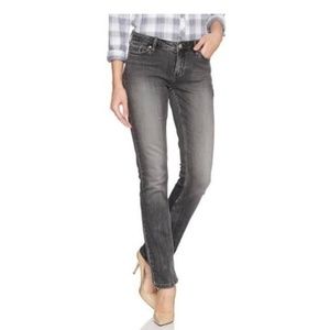 Women's Straight Leg Black/Gray Straight Leg Jeans